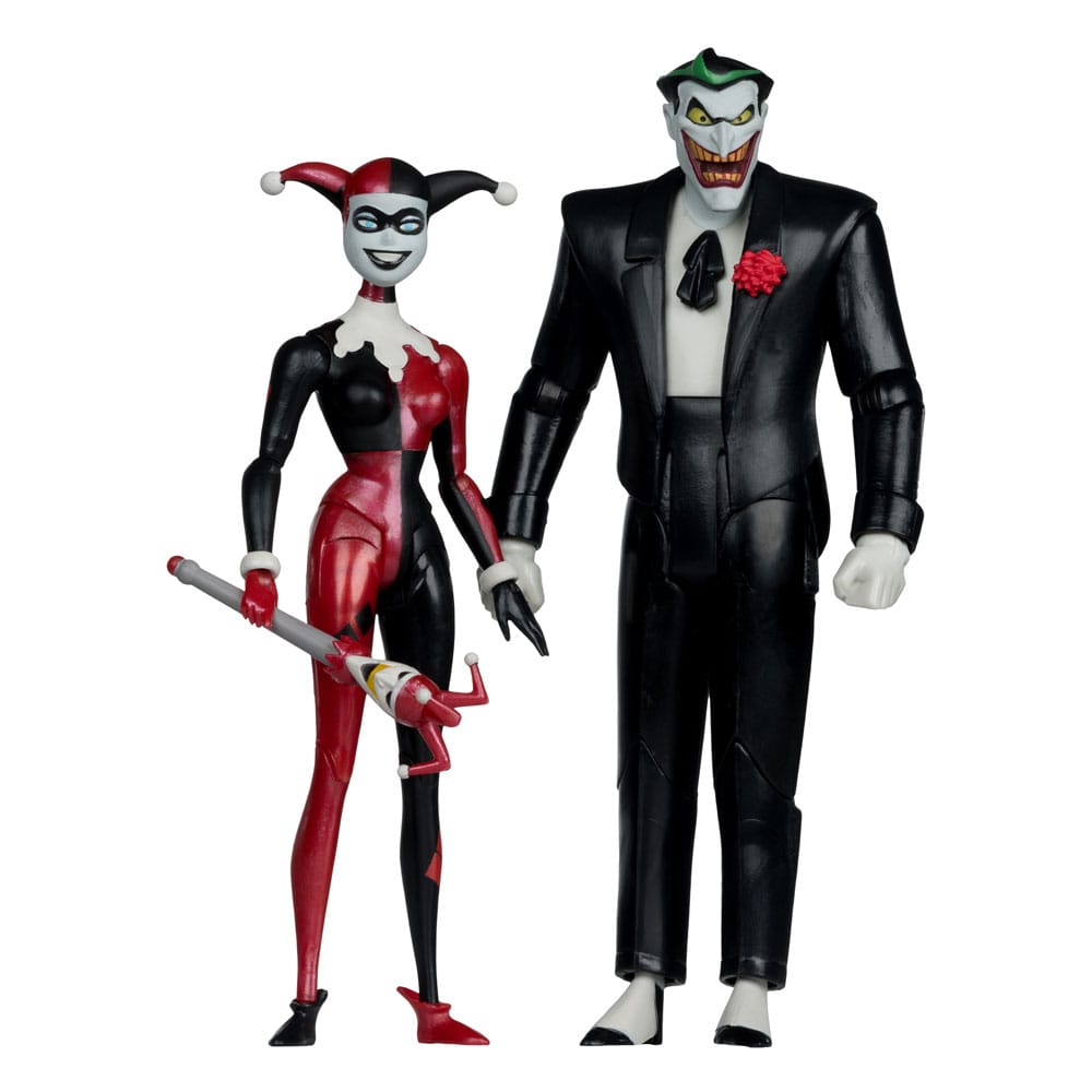 Batman: The Animated Series DC Direct Akció Figurák Harley Quinn & The Joker (Mad Love) (Arany Címkés) 18 cm