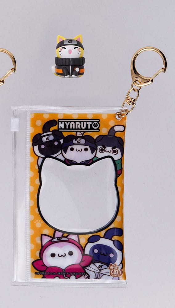 Naruto Shippuden Mega Cat Project Nyaruto Series Trading Figura  pouch Naruto 2025 Limitált Kiadás 7 cm