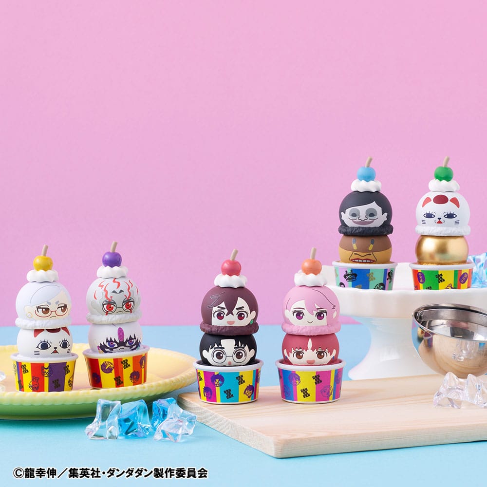 Dandadan Tsumichen Stack up & Change Trading Figura 6-Csomag 8 cm ( Ajándék)