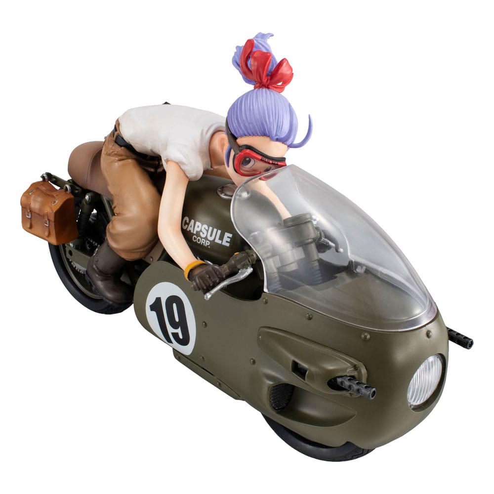 Dragonball Z 03 Desktop Real McCoy Vol. 1 PVC Dioráma Bulma Limitált Repeat Ver. 17 cm