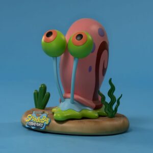 Spongyabob Kockanadrág Életnagyságú Szobor Gary 46 cm