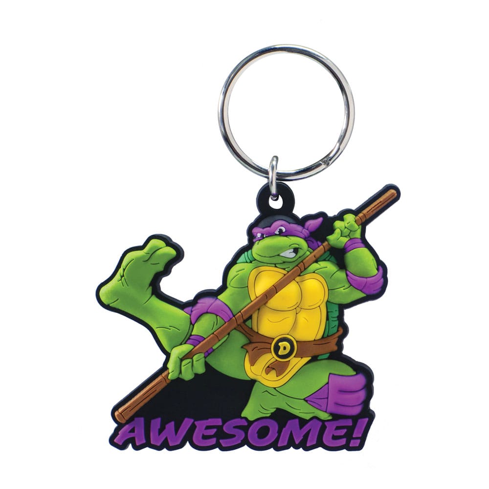 Teenage Mutant Ninja Turtles Soft Touch PVC Táska Clip Donatello