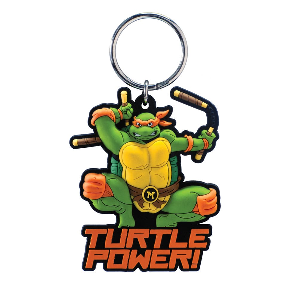 Teenage Mutant Ninja Turtles Soft Touch PVC Táska Clip Michelangelo