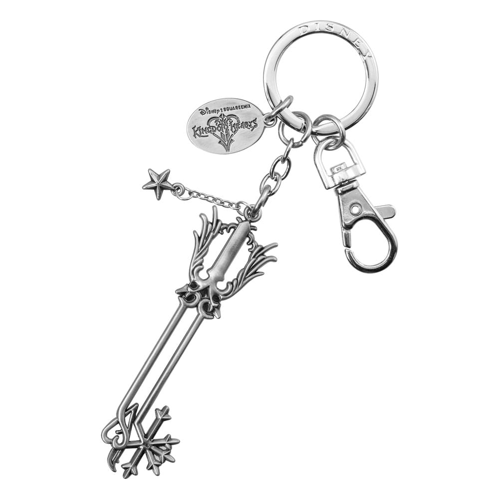 Kingdom Hearts Pewter-Kulcstartó Keyblade Icons Oathkeeper