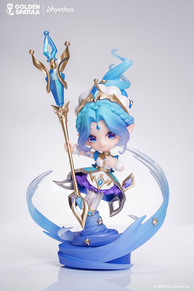 Golden Spatula PVC Szobor Prestige Perfume Gem Chibi Janna Figura 17 cm