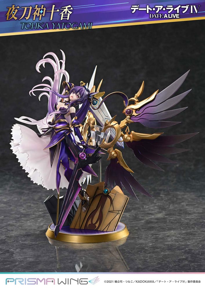 Date A Live Prisma Wing PVC Szobor 1/7 Tohka Yatogami 36 cm