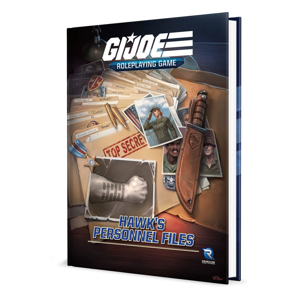 G.I. Joe RPG Sourcebook Hawk’s Personnel Files *Englische Verzió*