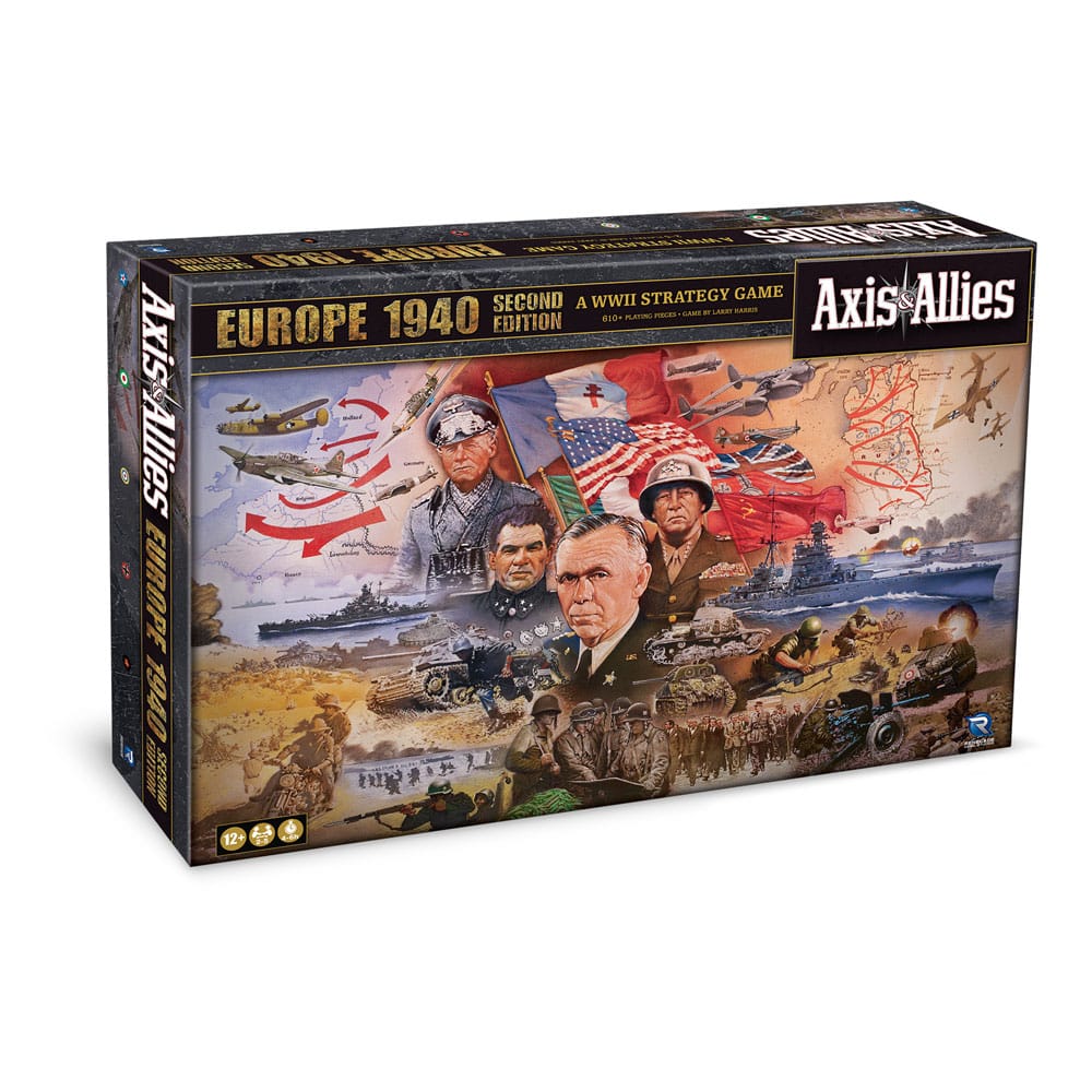 Axis & Allies Társasjáték Axis & Allies: 1940 Europpe Second Kiadás *Angol Nyelvű Verzió*