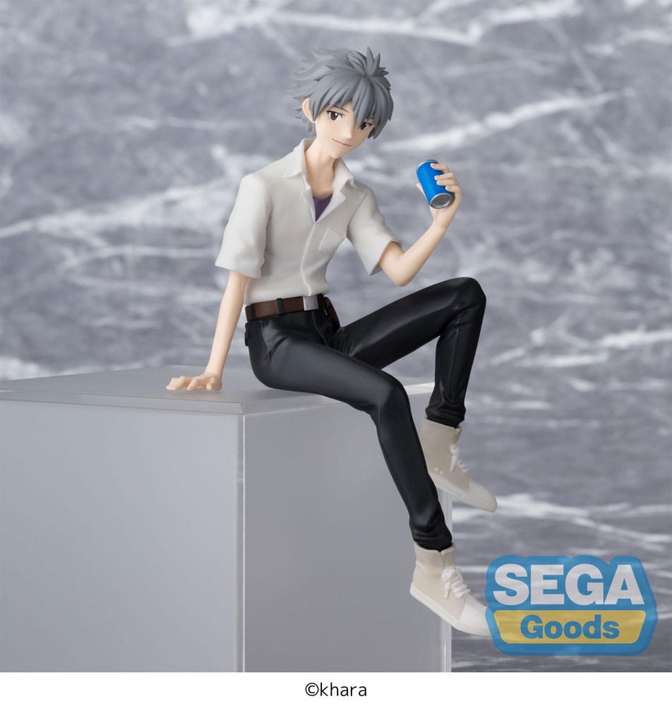 Evangelion: New Theatrical Kiadás PM Perching PVC Szobor Kaworu Nagisa 14 cm