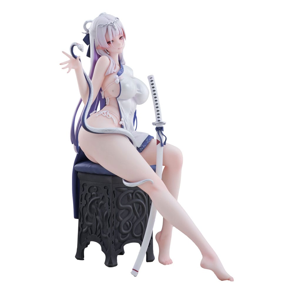 Original Character PVC Szobor 1/7 The Color of the Blue – White Snake Deluxe Kiadás 20 cm