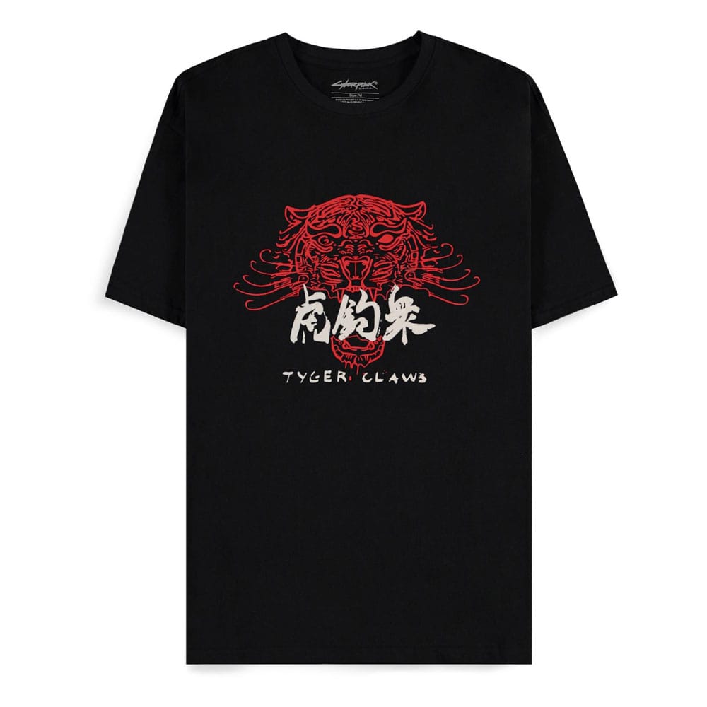 Cyberpunk 2077 Póló Tiger Claws Size M