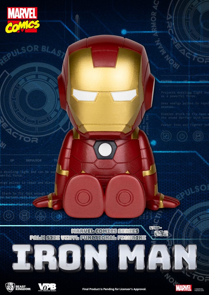Classic Marvel Comics Piggy Vinyl Persely Iron-man 12 cm