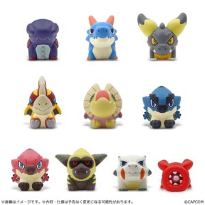Monster Hunter Figura Builder Trading Figurák 3 - 5 cm Finger Puppet Monster Hunter Vol. 2 (10)
