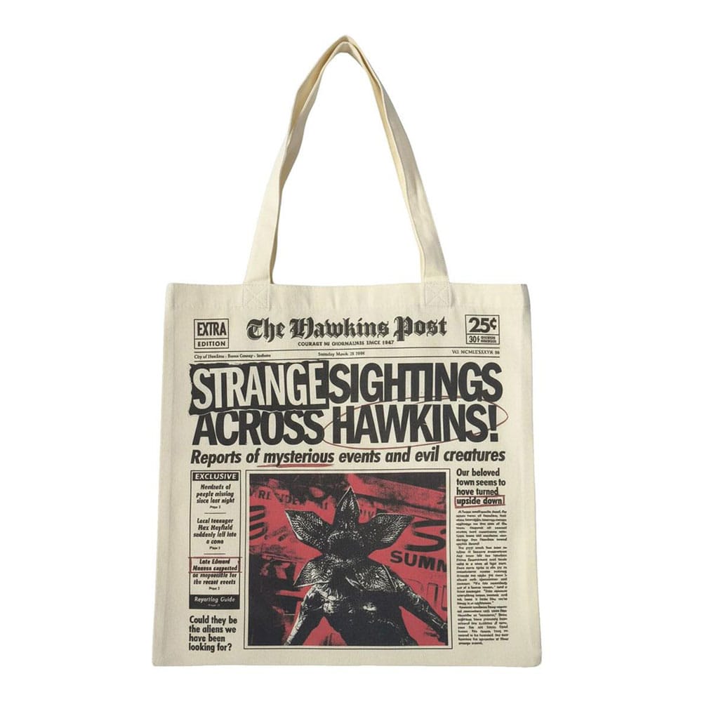 Stranger Things Bevásárlótáska Newspaper