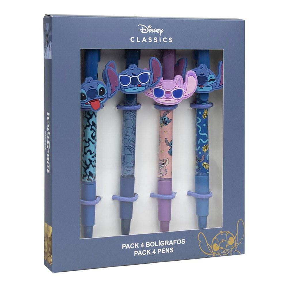 Loli & Stitch Golyóstoll 4-es Csomag