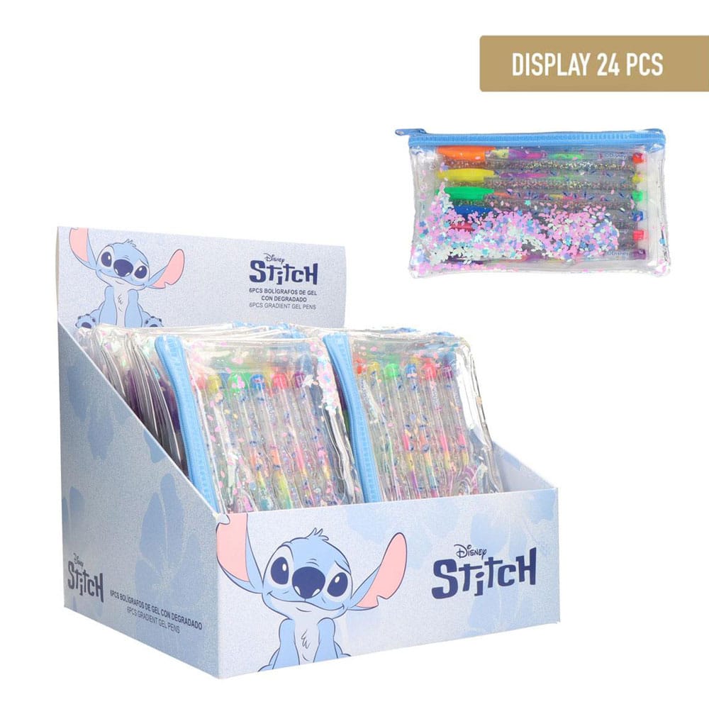 Lilo & Stitch 6-Csomag Gel Pens Készlet (24)