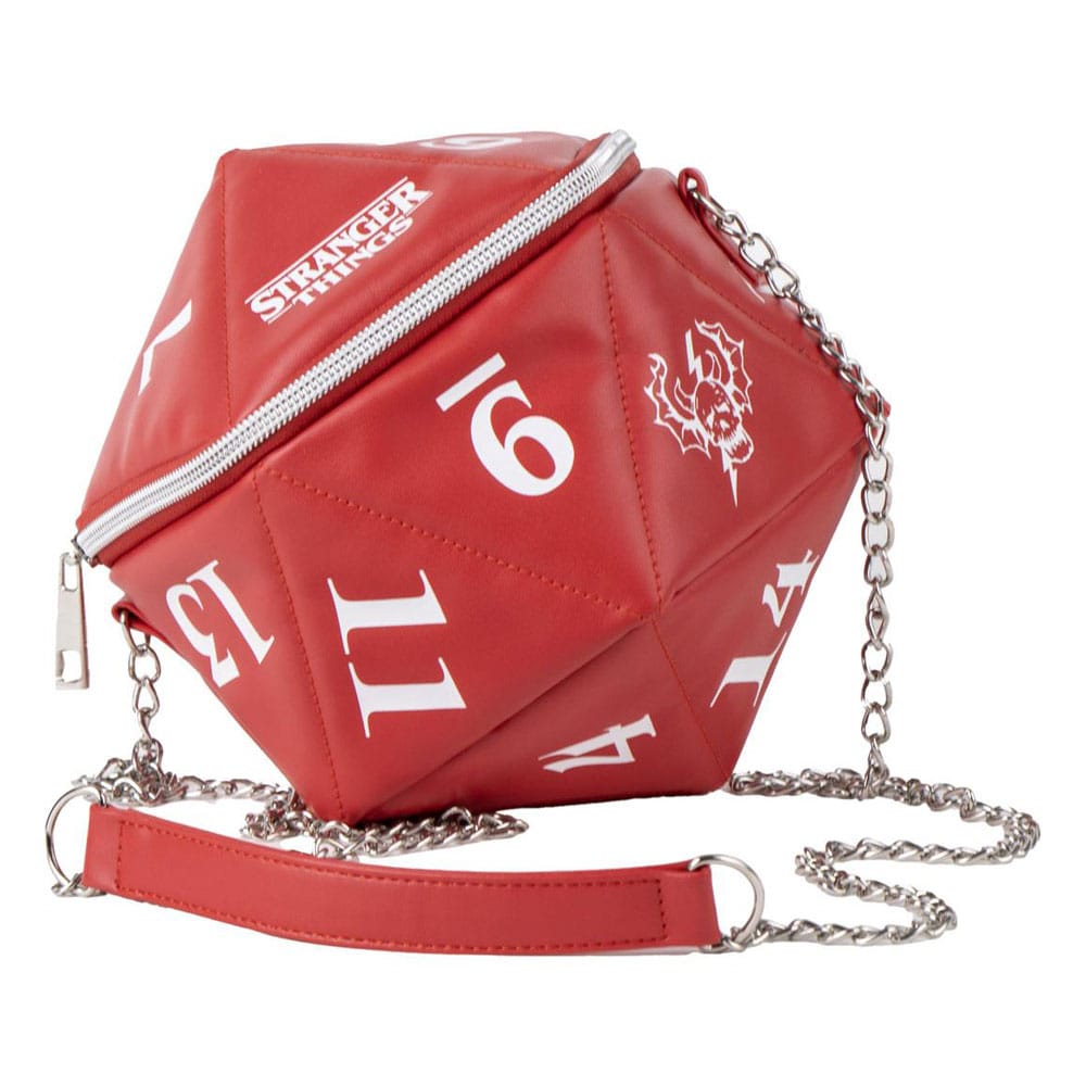 Stranger Things Faux Leather Handbag D&D Dobókocka