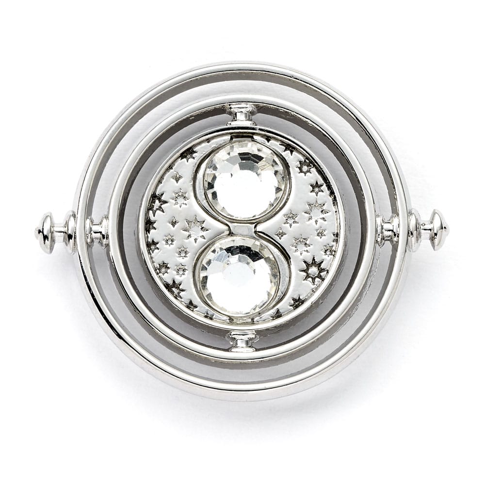 Harry Potter Kitűző Time Turner (Ezüst Tone)