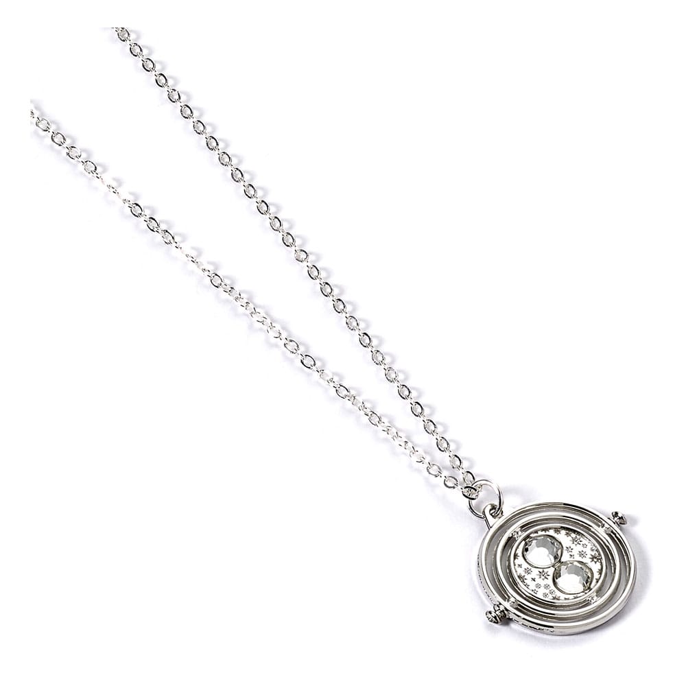 Harry Potter Nyaklánc Time Turner Charm (Ezüst Tone)