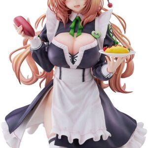 Hanikami Kanojo PVC Szobor 1/6 Maid Maison Hanikami Kanojo Sano Hiiragi 20 cm