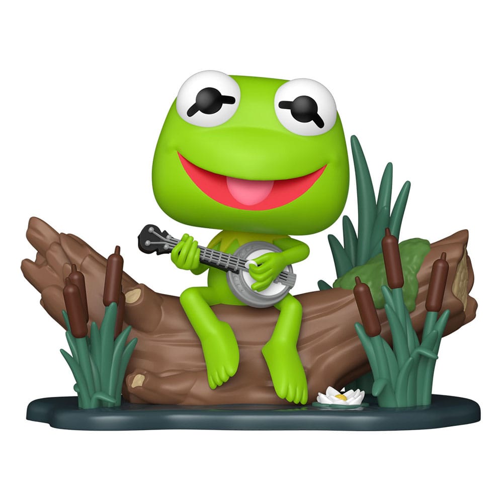 The Muppets POP! Deluxe Vinyl Figura Kermit  Banjo 9 cm