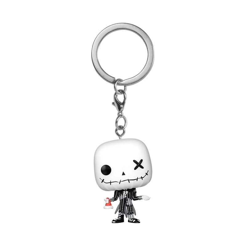 Nightmare before Christmas POP! Vinyl Kulcstartók 4 cm Patchwork – Jack Készlet (12)