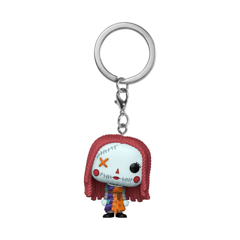 Nightmare before Christmas POP! Vinyl Kulcstartók 4 cm Patchwork – Sally Készlet (12)
