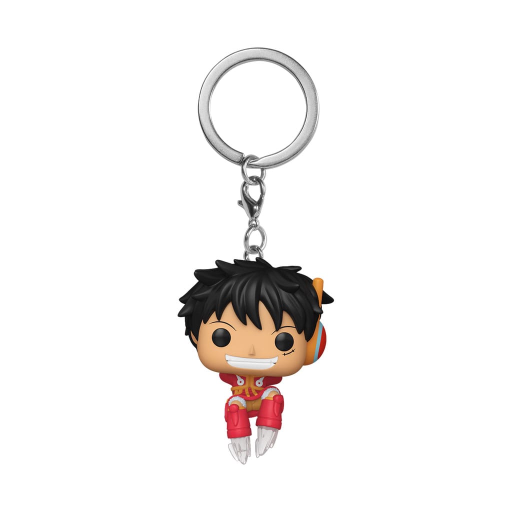 One Piece POP! Vinyl Kulcstartók 4 cm Luffy(Egghead) Készlet (12)