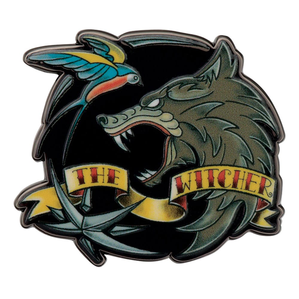 The Witcher Kitűző Witcher Symbol Limitált Kiadás