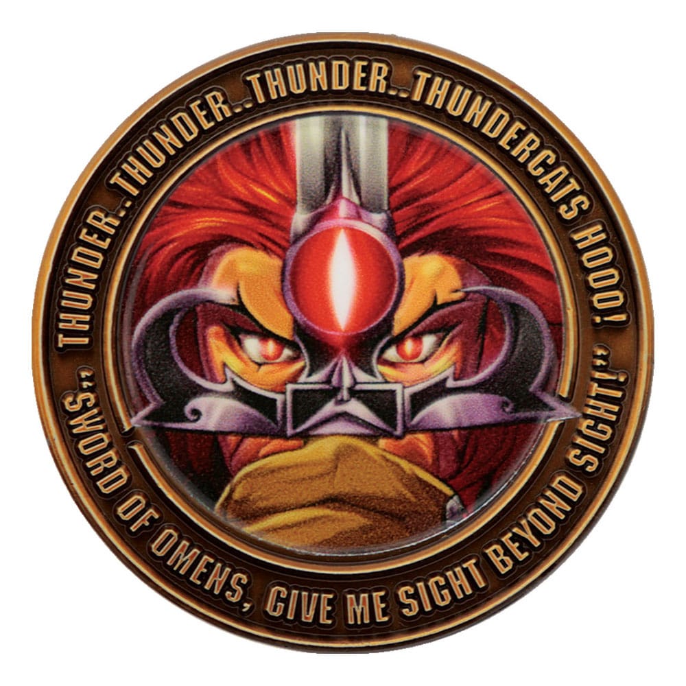 Fém Gear Solid Delta Gyűjthető Érme Lion-O 40th Évfordulós Limitált Kiadás