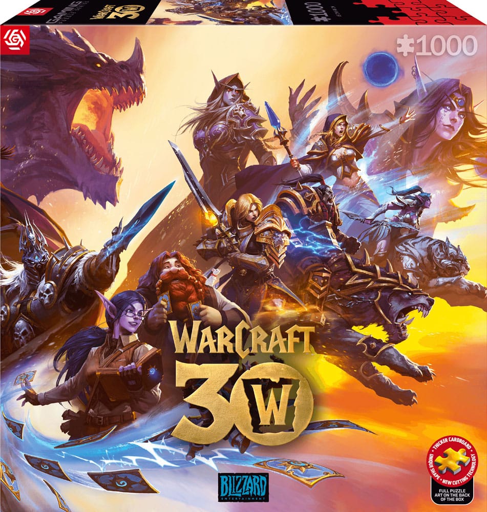 World of Warcraft Puzzle 30th Évfordulós (1000 Darabos)