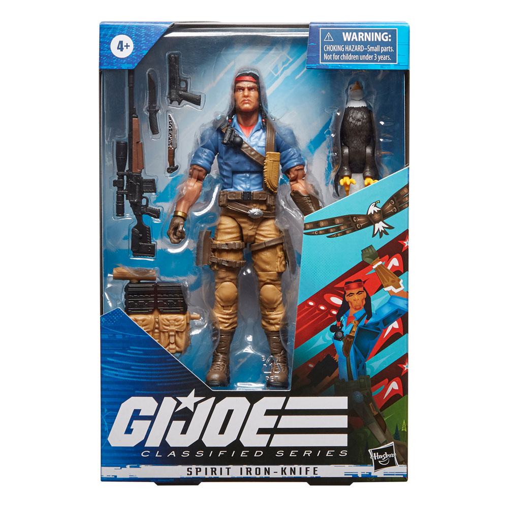 G.I. Joe Classified Series Akciófigura 2022 Spirit Iron-Knife 15 cm