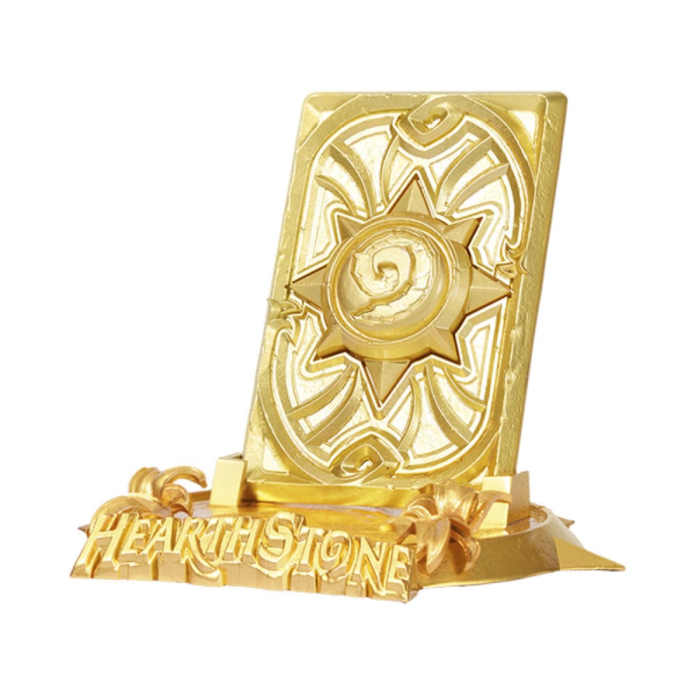 Hearthstone Replika Golden Celebration Kártya Back 10 cm