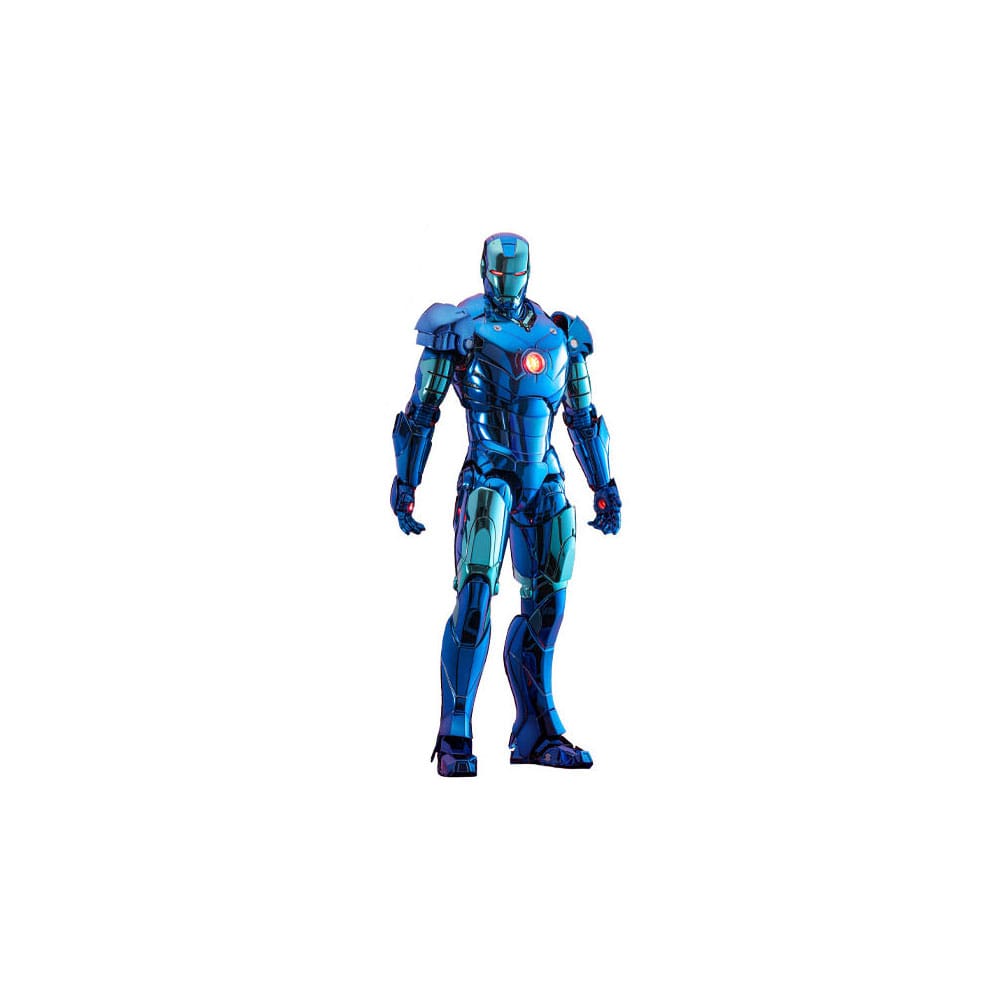 Iron Man Movie Masterpiece Diecast Akciófigura 1/6 Iron Man Mark III (Stealth Mode Ver.) 2.0 Hot Toys Exkluzív 33 cm