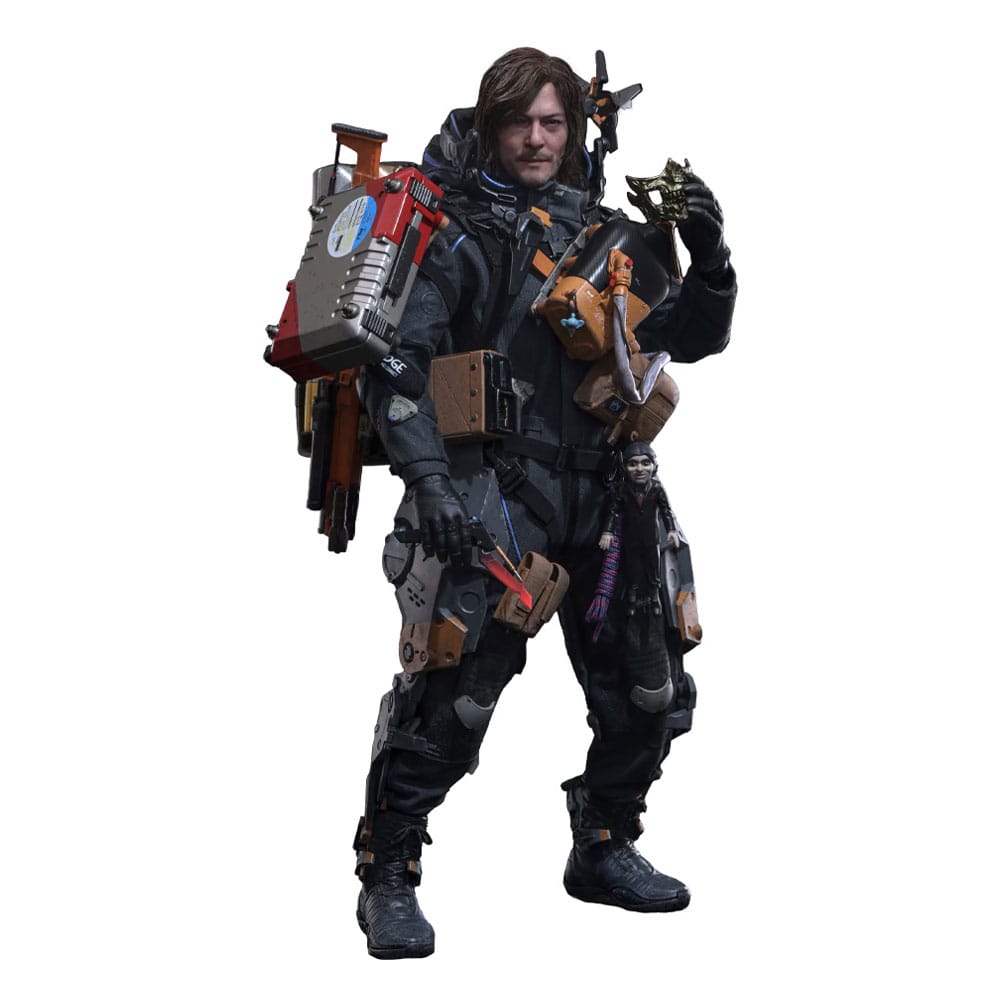 Death Stranding 2: On the Beach Videogame Masterpiece Akciófigura 1/6 Sam (Artisan Kiadás Deluxe Verzió) 31 cm