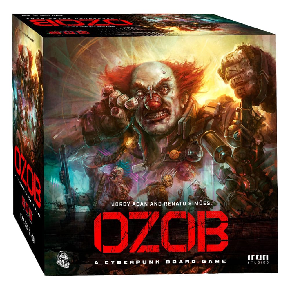 Ozob: A Cyberpunk Társasjáték Társasjáték  *Angol Nyelvű Verzió*