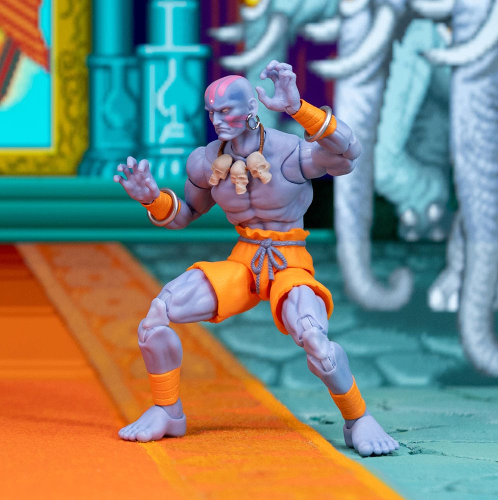 Ultra Street Fighter II: The Final Challengers Akciófigura 1/12 Dhalsim Deluxe 15 cm