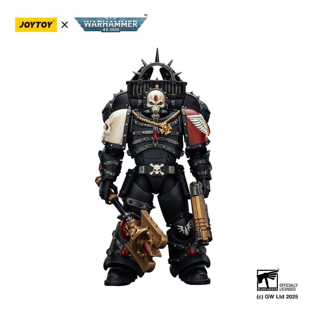 Warhammer 40,000: Combat Patrol Blood Angels Akciófigura Lemartes  Jump Csomag Blood Crozius and Absolver Bolt Pistol 12 cm