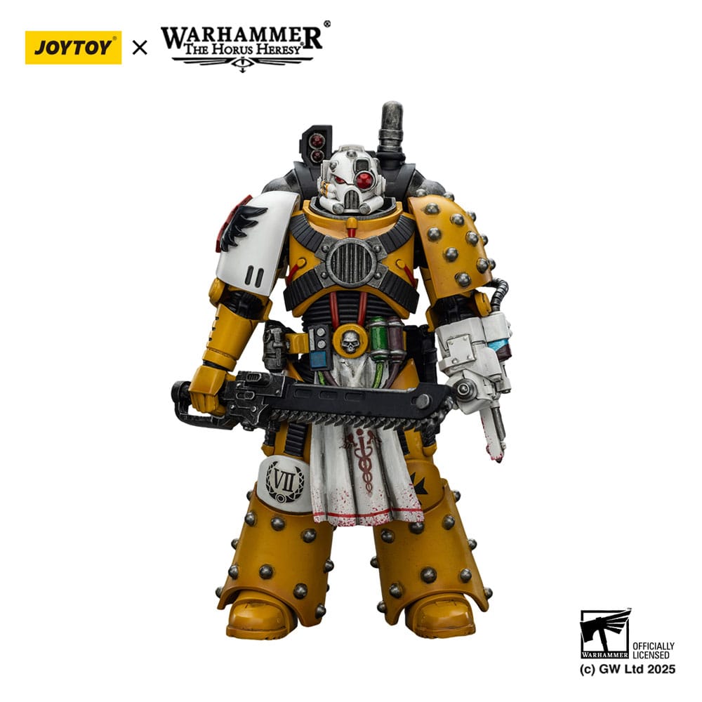 Warhammer 40,000: imperial Fists Akciófigura Legion Apothecary 12 cm