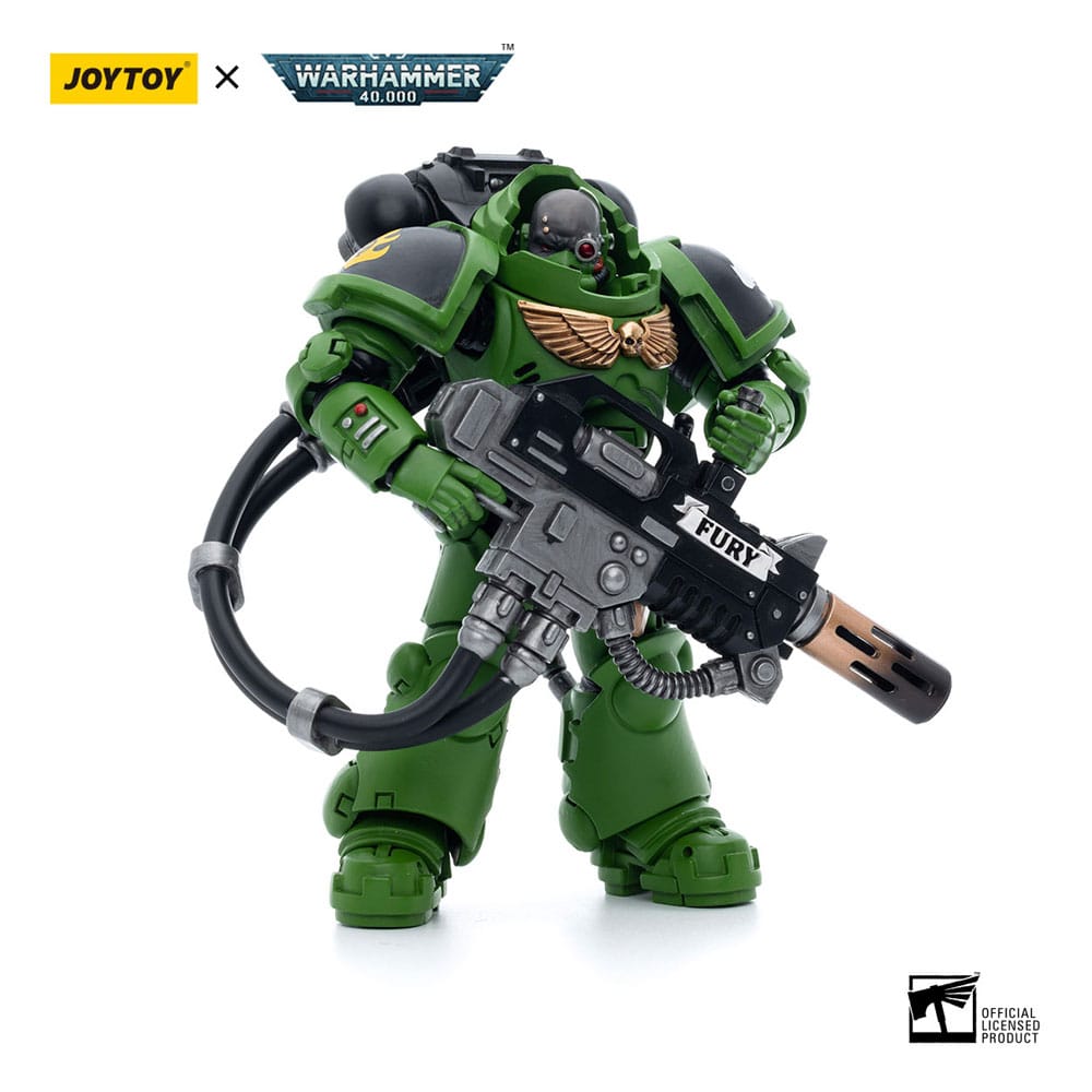 Warhammer 40k Akciófigura 1/18 Salamanders Eradicators Sergeant Bragar 12 cm