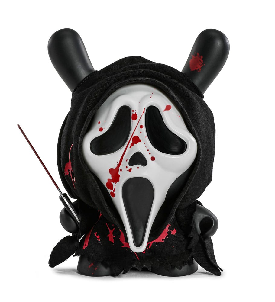 Ghost Face Dunny Art Toy Vinyl Figura Bloody Kiadás (Világít A Sötétben) 20 cm