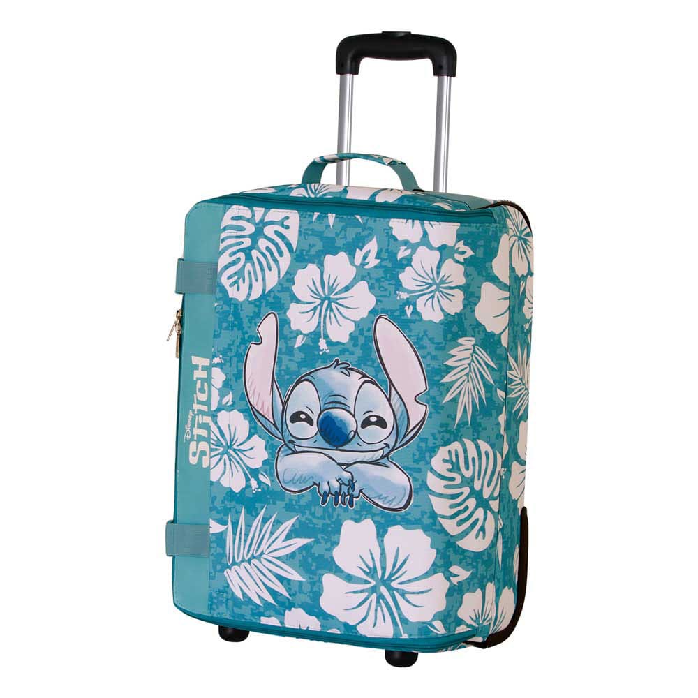 Lilo & Stitch Foldable Cabin Bőrönd Stitch Aloha Blue 52 cm