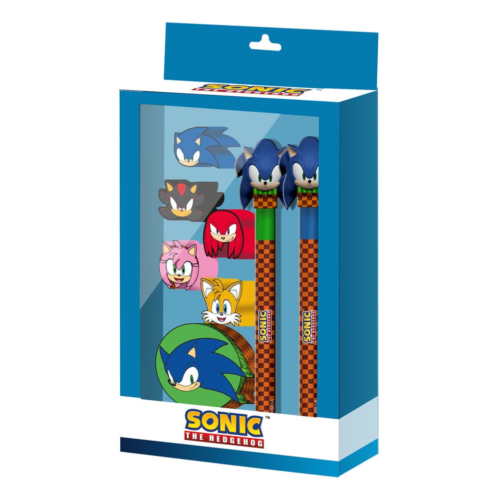 Sonic – The Hedgehog Stationery Csomag 8-Csomag