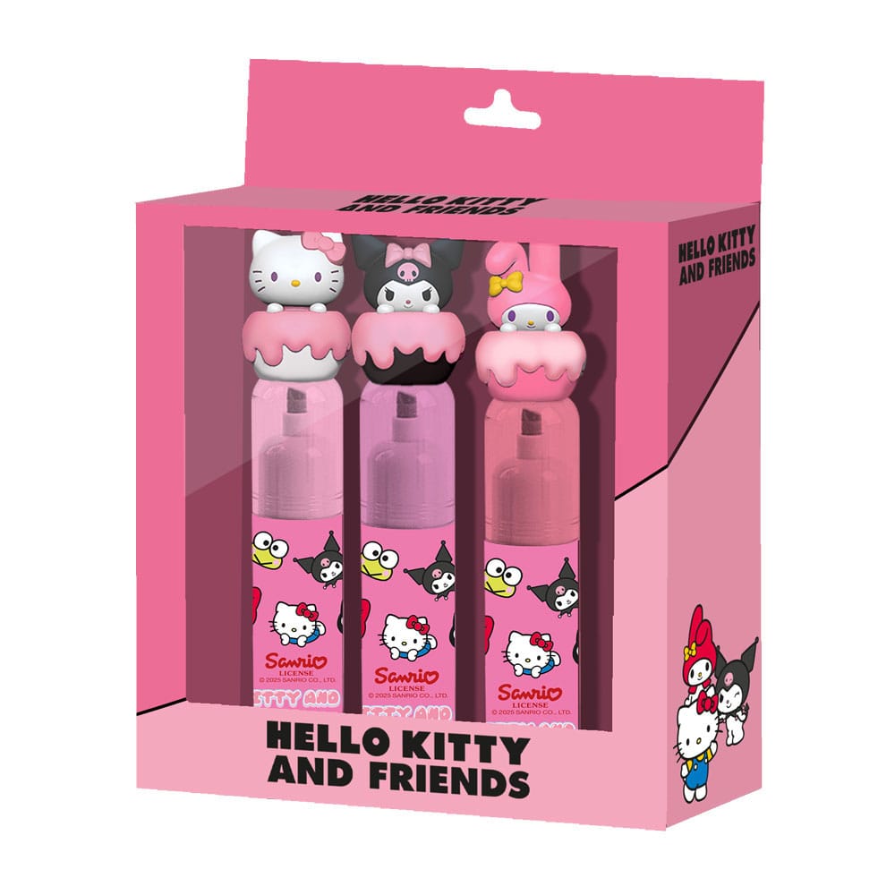 Sanrio Highlighters 3-as Csomag