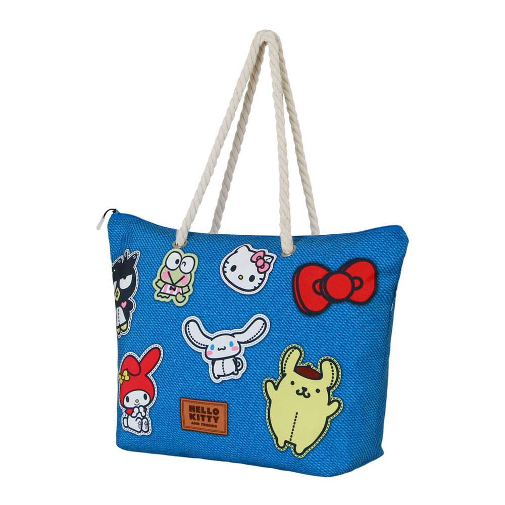 Sanrio Soleil Beach Táska Hello Kitty Matricák Blue