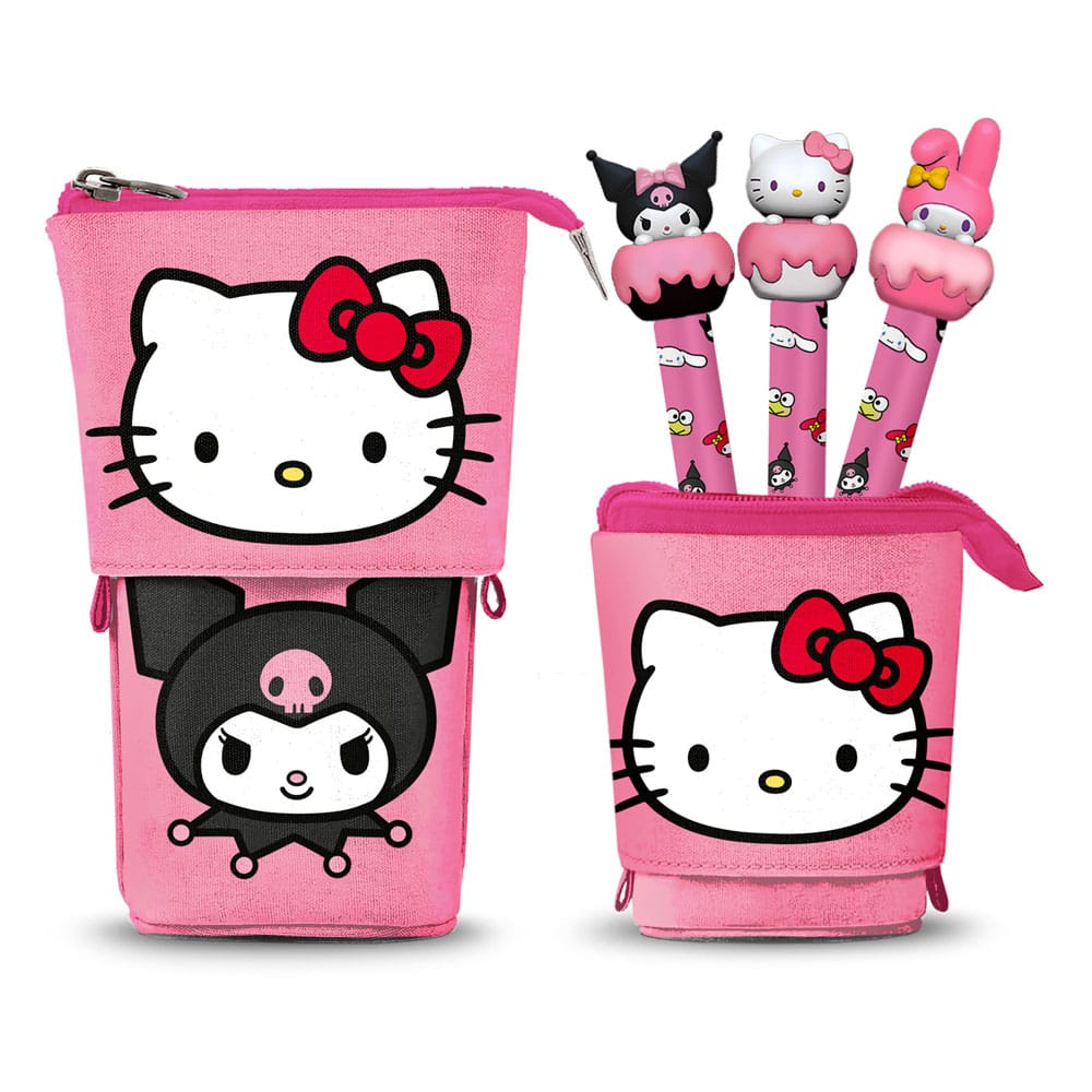 Sanrio Pop Up Pencil  3 Erasable Gel Pens