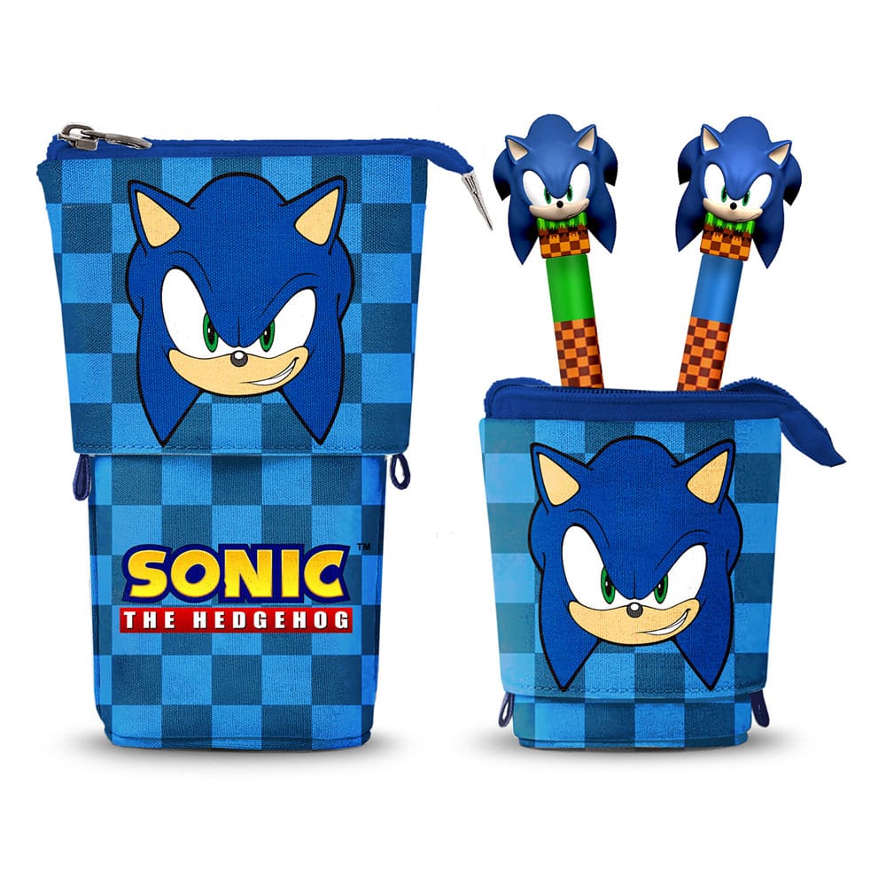 Sonic – The Hedgehog Pop Up Pencil  2 Erasable Gel Pens