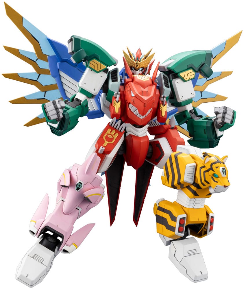 The Red Ranger Becomes an Adventurer in Another World Plastic Modellkészlet Maximum Kizuna Kaiser 17 cm