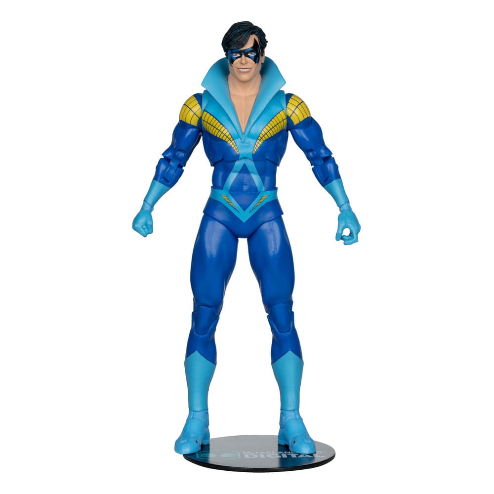 DC Direct McFarlane Toys Digital Akciófigura Nightwing (Teen Titans) 18 cm
