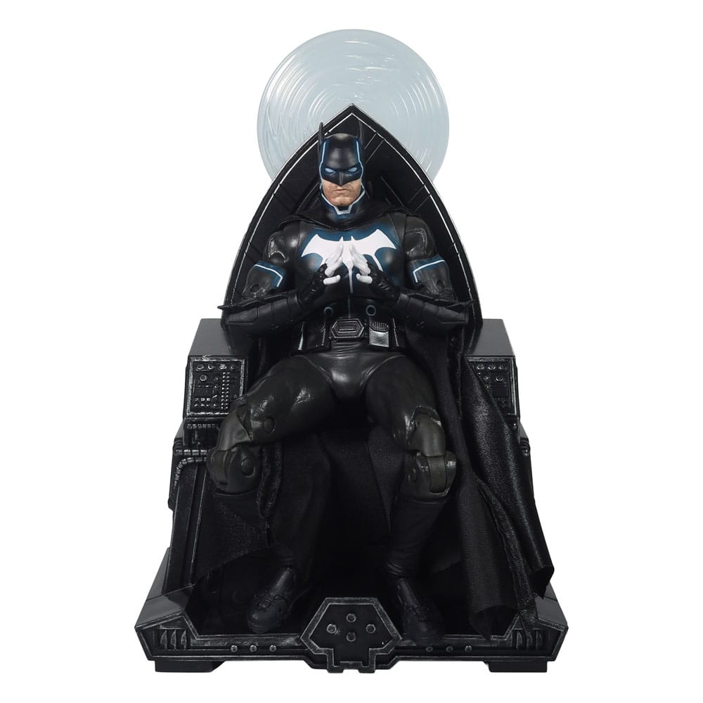 DC Multiverse McFarlane Collector Kiadás Akciófigura #47 Batman & Mobius Chair (Darkseid War) 18 cm